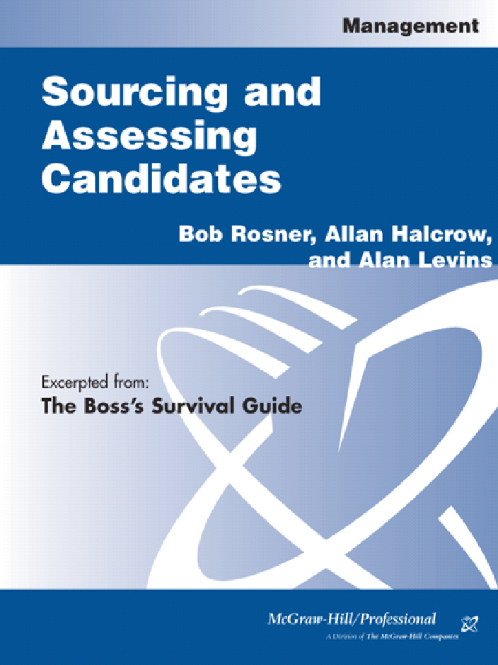 Title details for Sourcing and Assessing Candidates by Bob Rosner - Available